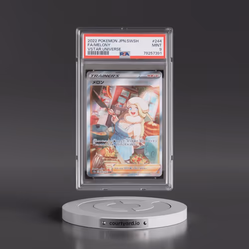 2022 Pokémon Sword & Shield Vstar Universe #244 Melony - Full Art (PSA 9 MINT)