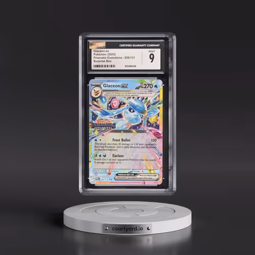 2024 Prismatic Evolutions - PRE EN #026/131 Glaceon ex - Surprise Box (Prismatic Evolutions Stamp) (