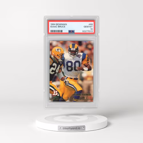 1994 Bowman #68 Isaac Bruce (PSA 10 GEM MINT)