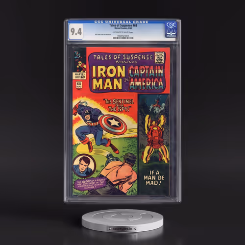 Tales of Suspense #68 CGC 9.4 Off-white to White Pages (Marvel Comics, 8/65)