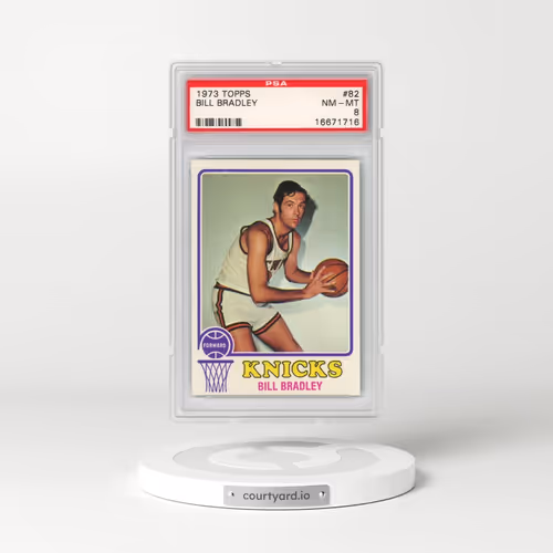1973 Topps #82 Bill Bradley (PSA 8 NM-MT)