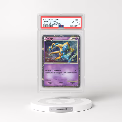 2011 Pokémon Call of Legends #SL1 Deoxys (PSA 6 EX-MT)