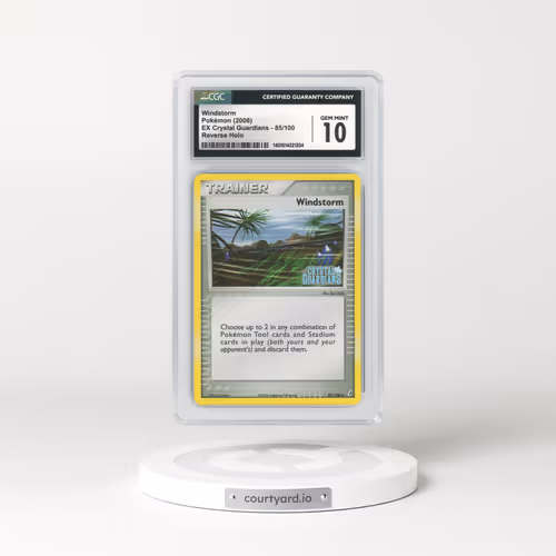 2006 EX Crystal Guardians #85 Windstorm - Holo (CGC 10 GEM MINT)