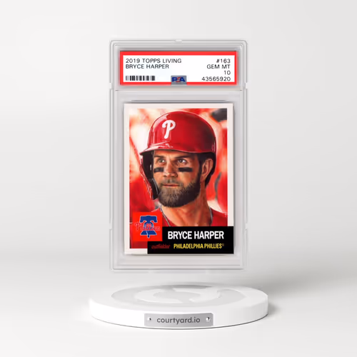 2019 Topps Living #163 Bryce Harper (PSA 10 GEM MINT)