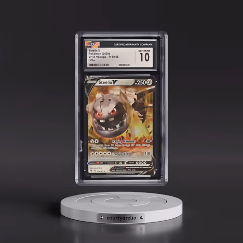 2020 Vivid Voltage #115/185 Steelix V - Holo (CGC 10 GEM MINT)