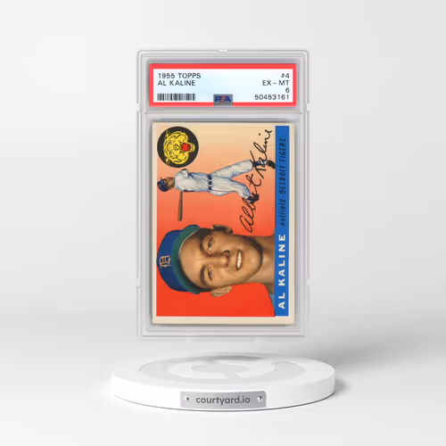 1955 Topps #4 Al Kaline (PSA 6 EX-MT)