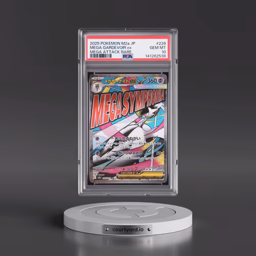 2025 Pokémon M2a-Mega Dream EX #226 Mega Gardevoir EX - Holo Mega Attack Rare (PSA 10 GEM MINT)