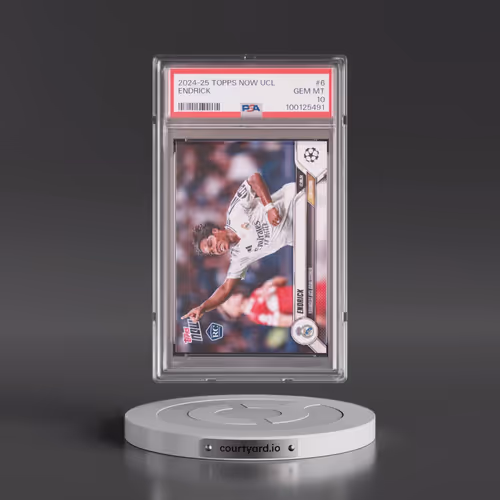 2024-25 Topps Now UEFA Champions League #6 Endrick (PSA 10 GEM MINT)