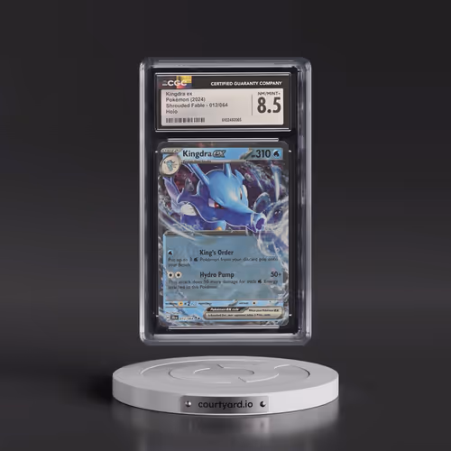 2023 Shrouded Fable - SFA EN #012/064 Kingdra ex - Holo (CGC 8.5 NM-MT+)
