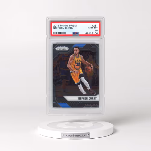 2016 Panini Prizm #281 Stephen Curry (PSA 10 GEM MINT)
