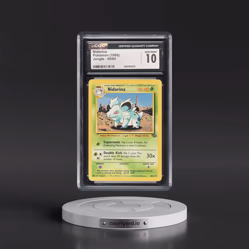 1999 Jungle #40/64 Nidorina (CGC 10 GEM MINT)