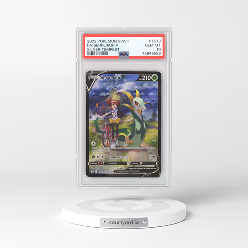2022 Silver Tempest #TG13 Serperior V - Full Art Holo (PSA 10 GEM MINT)