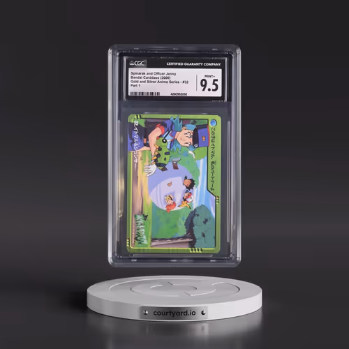 2000 Gold and Silver Anime Series #32 Spinarak and Officer Jenny - Part 1 (CGC 10 GEM MINT)
