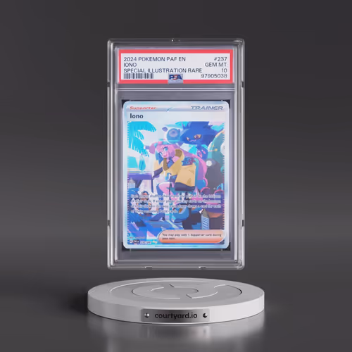 2024 Pokémon Paf EN-Paldean Fates #237 Iono - Special Illustration Rare (PSA 10 GEM MINT)