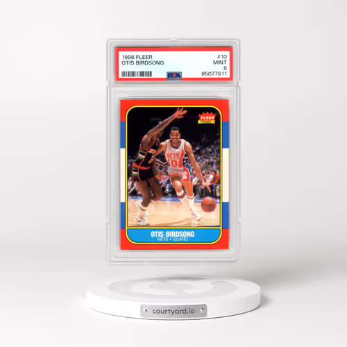 1986 Fleer #10 Otis Birdsong (PSA 9 MINT)