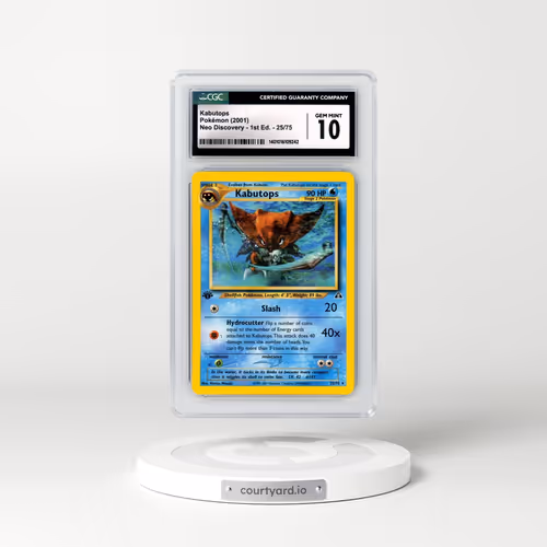 2001 Neo Discovery #25/75 Kabutops - 1st Edition (CGC 10 GEM MINT)