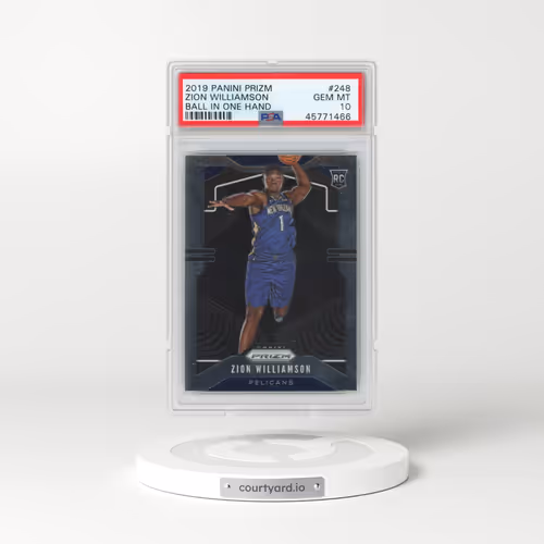 2019 Panini Prizm #248 Zion Williamson - Variation (PSA 10 GEM MINT)
