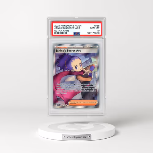 2024 Pokémon Sfa EN-Shrouded Fable #088 Janine's Secret Art - Ultra Rare (PSA 10 GEM MINT)