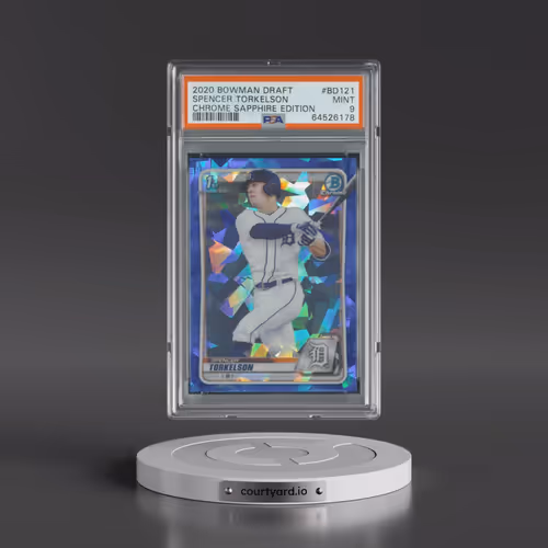 2020 Bowman Draft Chrome Sapphire Edition #BD121 Spencer Torkelson (PSA 9 MINT)
