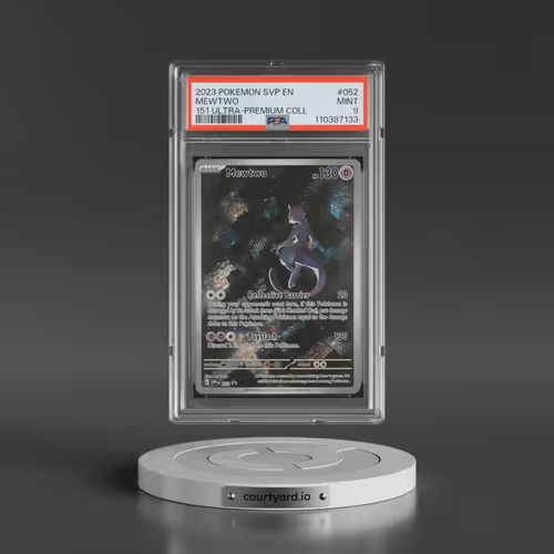 2023 Pokémon Svp EN-SV Black Star Promo #052 Mewtwo - 151 Ultra-Premium Collection (PSA 9 MINT)