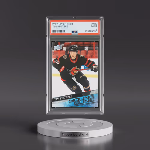2020 Upper Deck #482 Tim Stutzle (PSA 9 MINT)