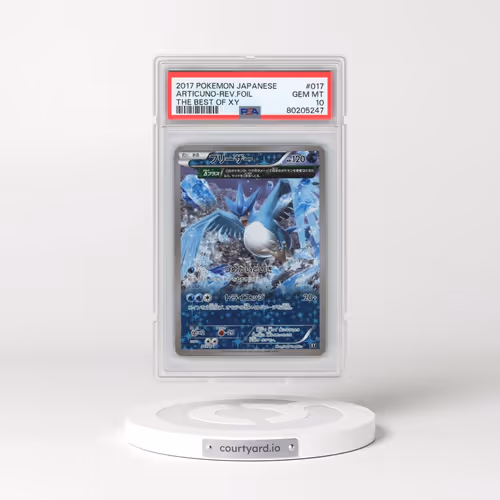 2017 Pokémon the Best of XY #017 Articuno - Reverse Foil (PSA 10 GEM MINT)