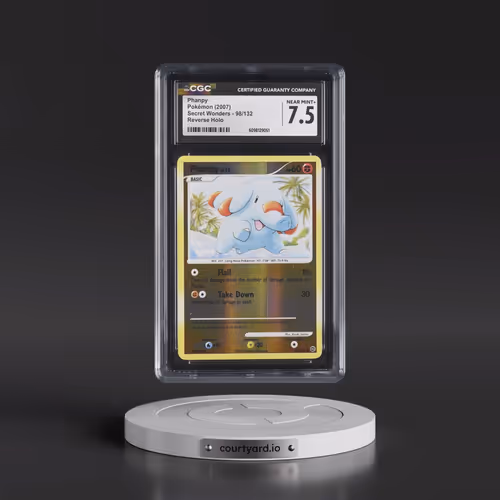 2007 Secret Wonders #98/132 Phanpy - Reverse Holo (CGC 7.5 NM+)