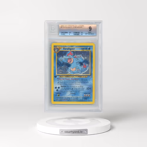 2000 Neo Genesis #5 Feraligatr - 1st Edition Holo (BGS 9 MINT)