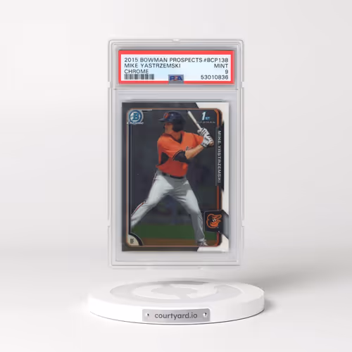 2015 Bowman Chrome Prospects #BCP138 Mike Yastrzemski (PSA 9 MINT)