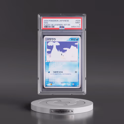 2004 Pokémon Flight of Legends #028 Seel - 1st Edition (PSA 9 MINT)