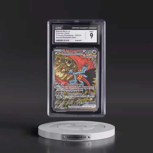 2024 Prismatic Evolutions - PRE EN #162/131 Roaring Moon ex - Special Illustration Rare (Holo) (CGC