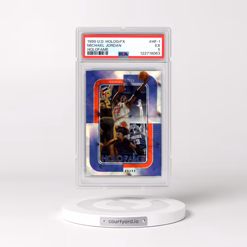 1999 Upper Deck Hologrfx Holofame #HF-1 Michael Jordan (PSA 5 EX)
