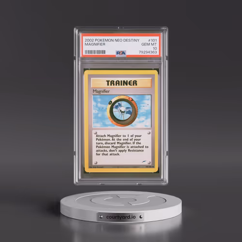 2002 Pokémon Neo Destiny #101 Magnifier (PSA 10 GEM MINT)