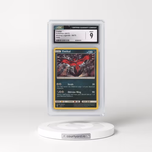 2017 Shining Legends #54/73 Yveltal - Holo (CGC 9 MINT)