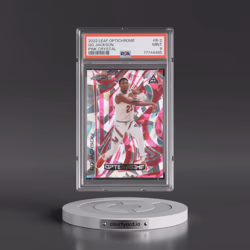 2022 Leaf Optichrome #B2 GG Jackson - Pink Crystal (PSA 9 MINT)