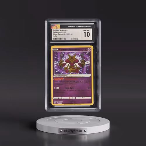 2022 Silver Tempest #059/195 Radiant Alakazam - Holo (CGC 10 GEM MINT)