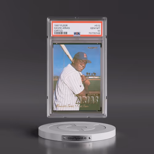 1997 Fleer #512 David Arias (PSA 10 GEM MINT)