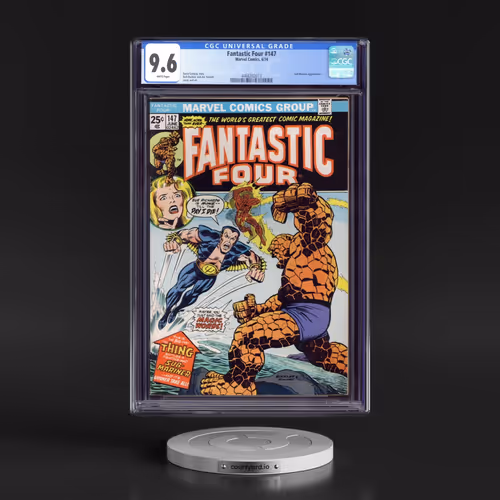 Fantastic Four #147 CGC 9.6 White Pages (Marvel Comics, 6/74)