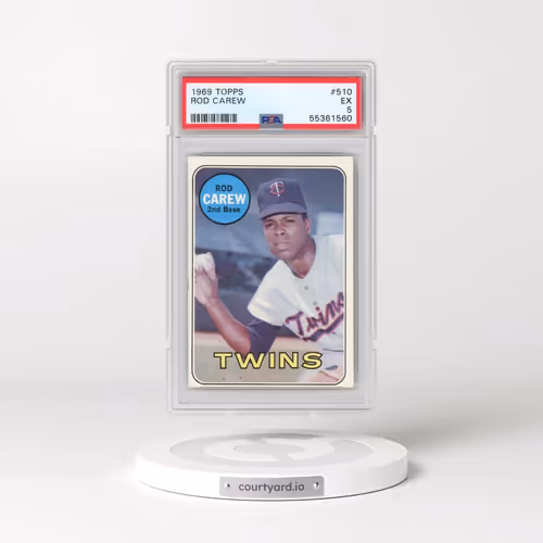 1969 Topps #510 Rod Carew (PSA 5 EX)