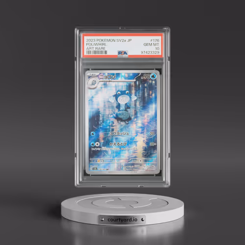 2023 Pokémon Sv2a-Pokemon 151 #176 Poliwhirl - Art Rare (PSA 10 GEM MINT)