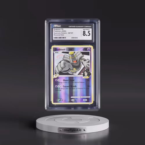 2009 Supreme Victors #26/147 Dusknoir FB - Reverse Holo (CGC 8.5 NM-MT+)