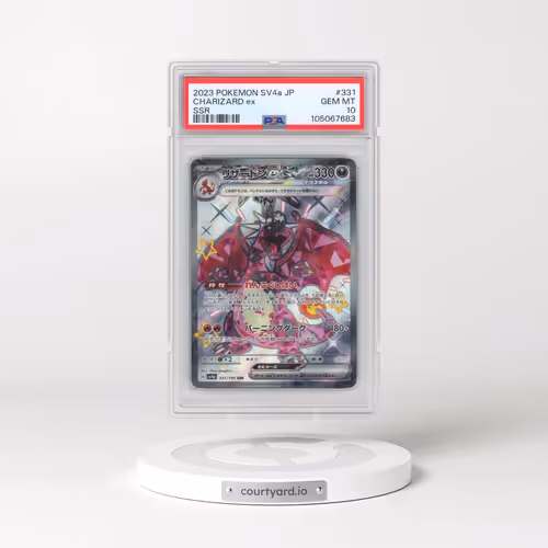 2023 Pokémon Sv4a-Shiny Treasure EX #331 Charizard EX - Holo Ssr (PSA 10 GEM MINT)