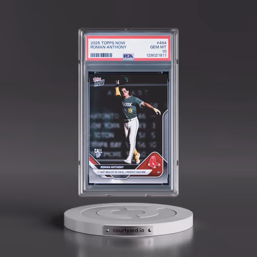 2025 Topps Now #494 Roman Anthony (PSA 10 GEM MINT)