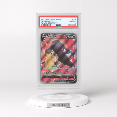 2022 Silver Tempest #178 Mawile V - Holo (PSA 10 GEM MINT)
