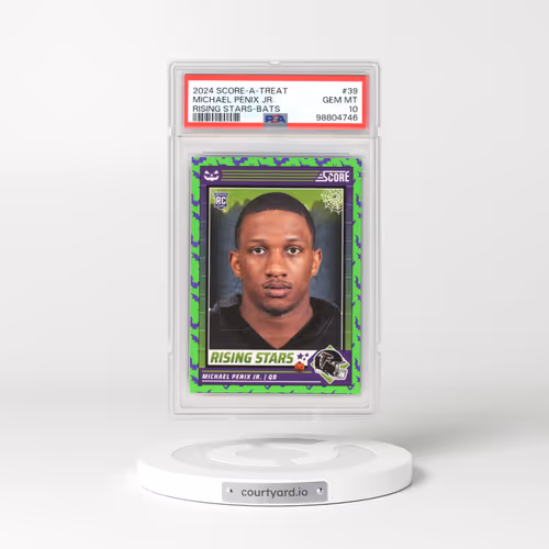 2024 Panini Score-A-Treat Rising Stars #39 Michael Penix Jr. - Bats (PSA 10 GEM MINT)