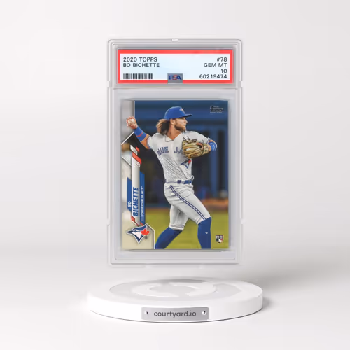 2020 Topps #78 Bo Bichette (PSA 10 GEM MINT)