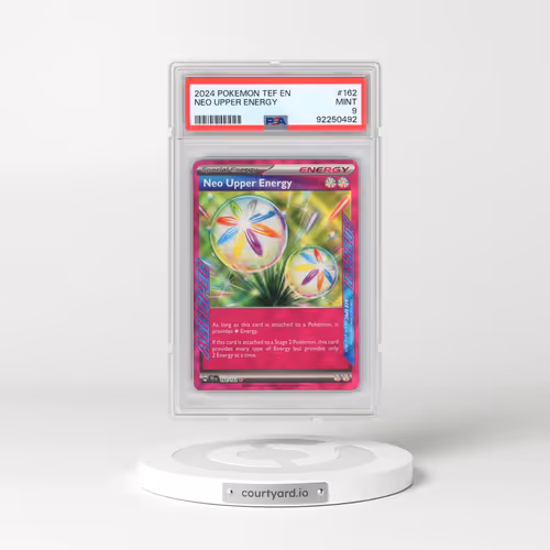 2024 Pokémon Tef EN-Temporal Forces #162 Neo Upper Energy (PSA 9 MINT)