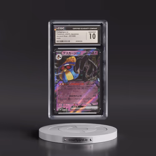 2023 Ancient Roar #031/066 Cofagrigus ex - Holo (CGC 10 GEM MINT)