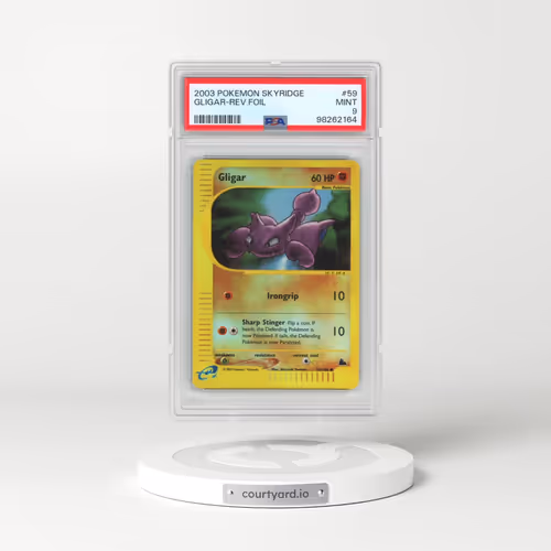 2003 Pokémon Skyridge #59 Gligar - Reverse Foil (PSA 9 MINT)