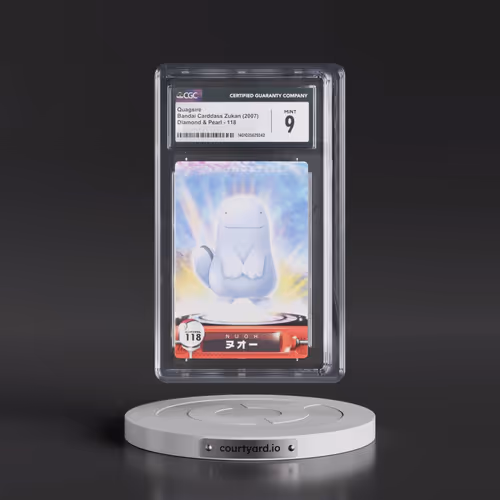 2007 Diamond & Pearl #118 Quagsire (CGC 9 MINT)